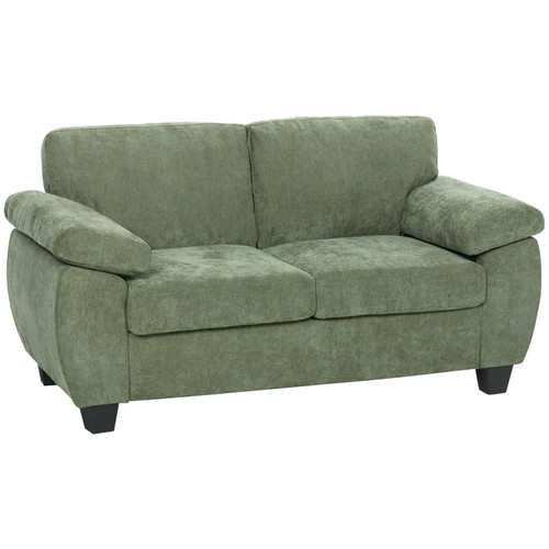 Chenille loveseat small - loveseat,