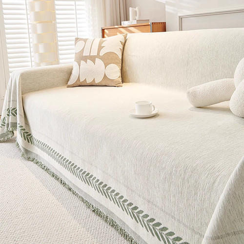 Boho sofa cover chenille - boho,