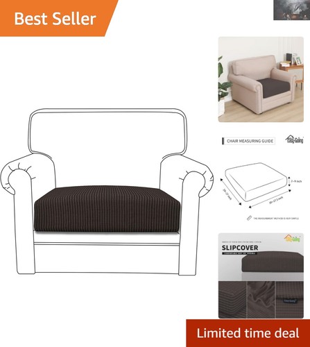Chocolate chair cushion - chocolate,