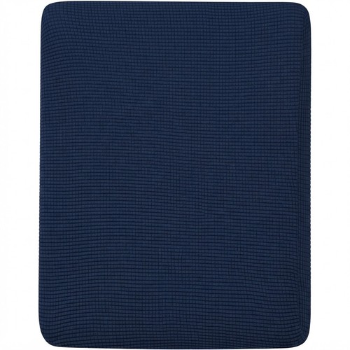 Navy stretch sofa - navy, cushion